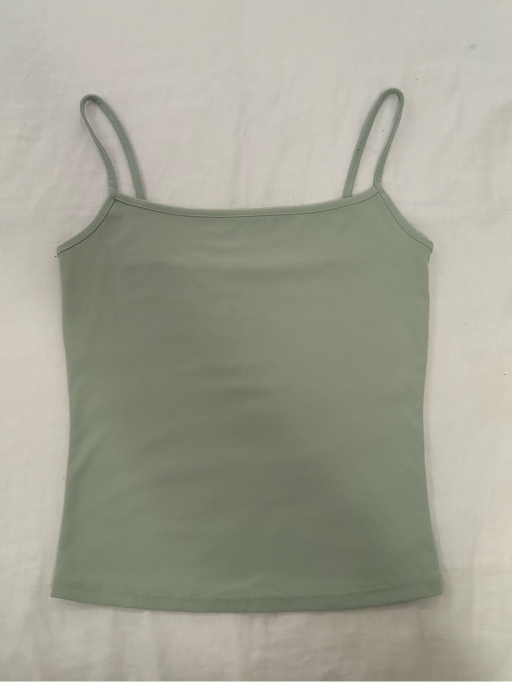 Garage Sage Green Sleek Scoop Cami Size S